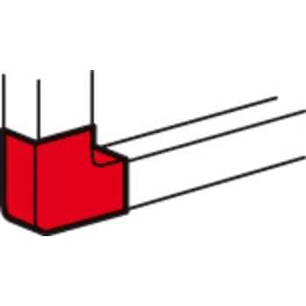 Legrand Fladvinkel 50x105 kliksystem (10 stk)