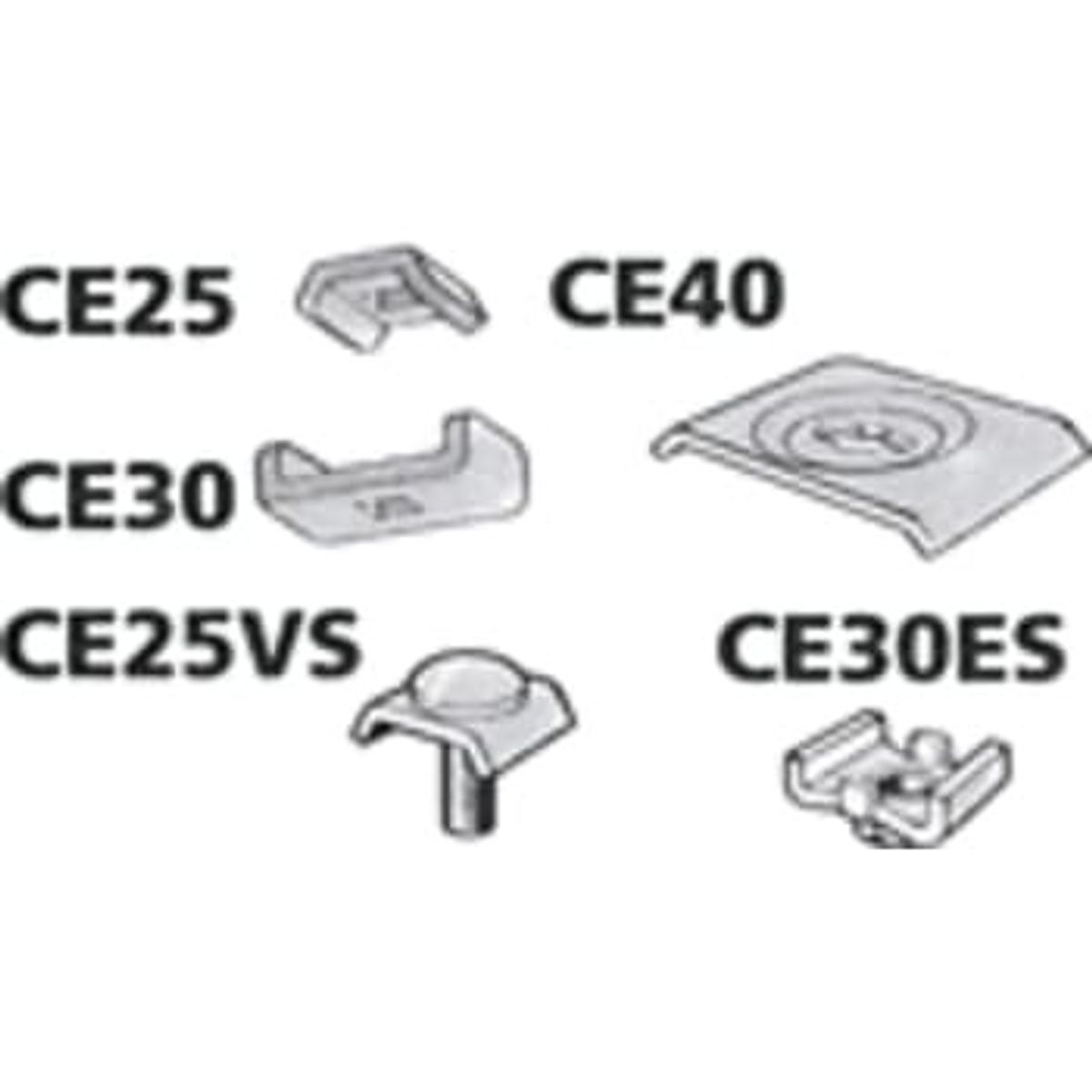 Legrand Sp&aelig;ndeplade ce 25 vs-d (50) (50 stk)