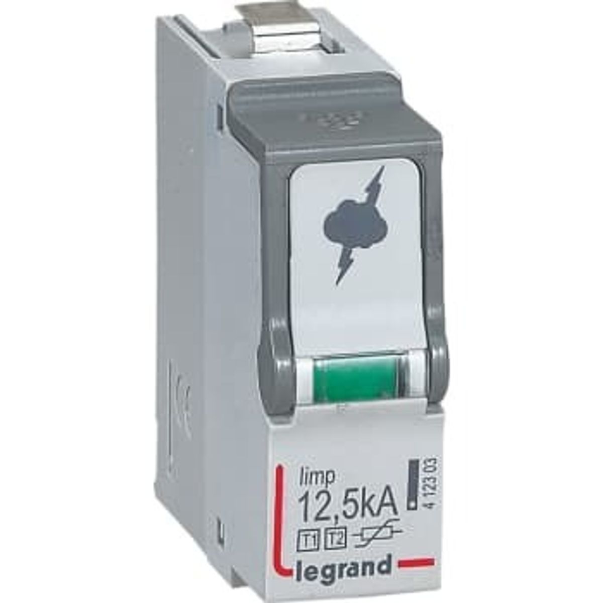 Legrand Transientbeskyttelse type 1+2 plug-in modul, 12,5kA