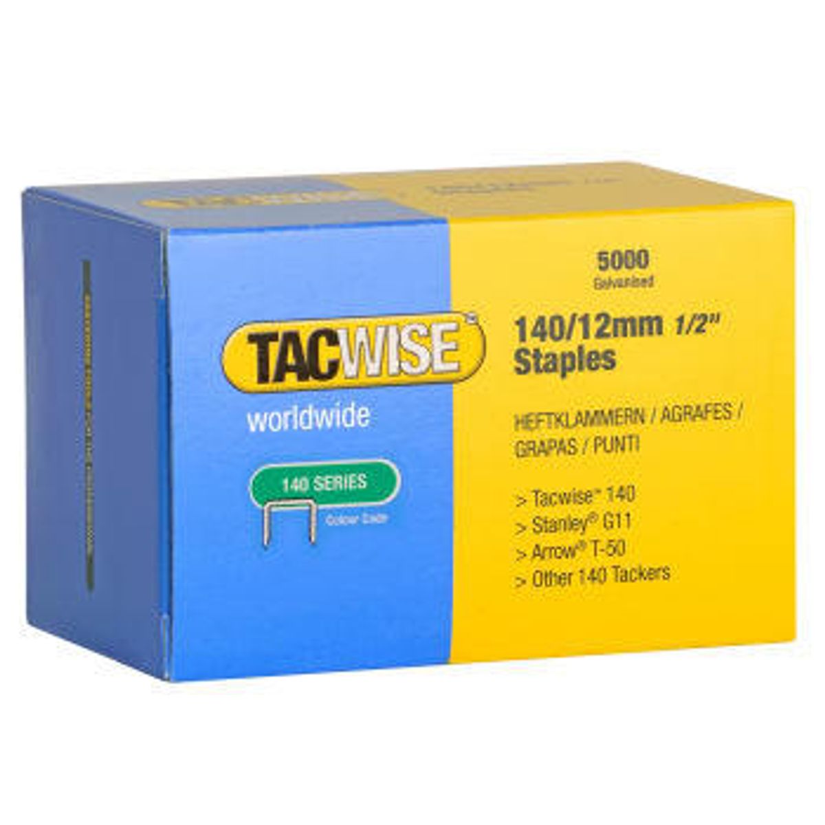 Tacwise hæfteklammer 140/12 mm