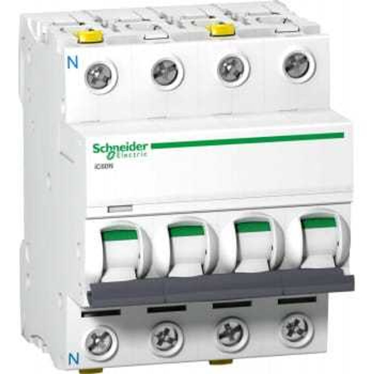 Schneider Electric Automatsikring b 3p+n 10a 6ka