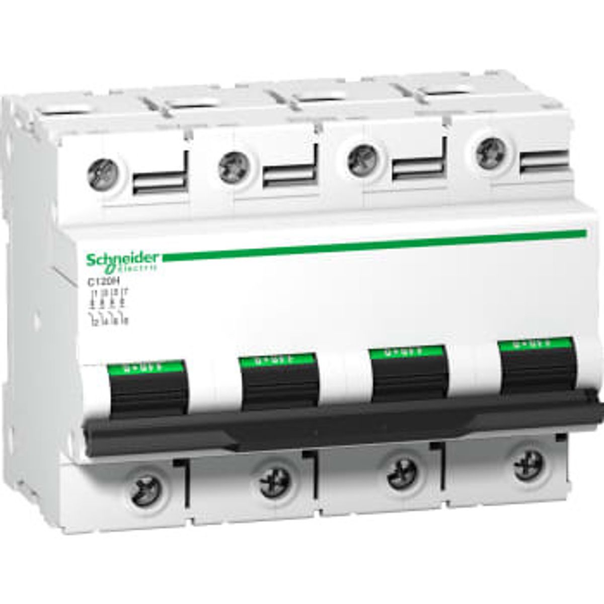 Schneider Electric Automatsikring c 4p 63a 15ka