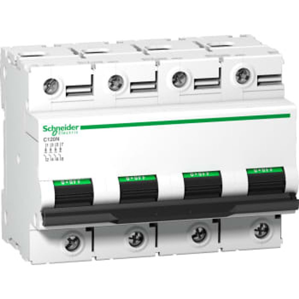 Schneider Electric Automatsikring c 4p 80a 10ka