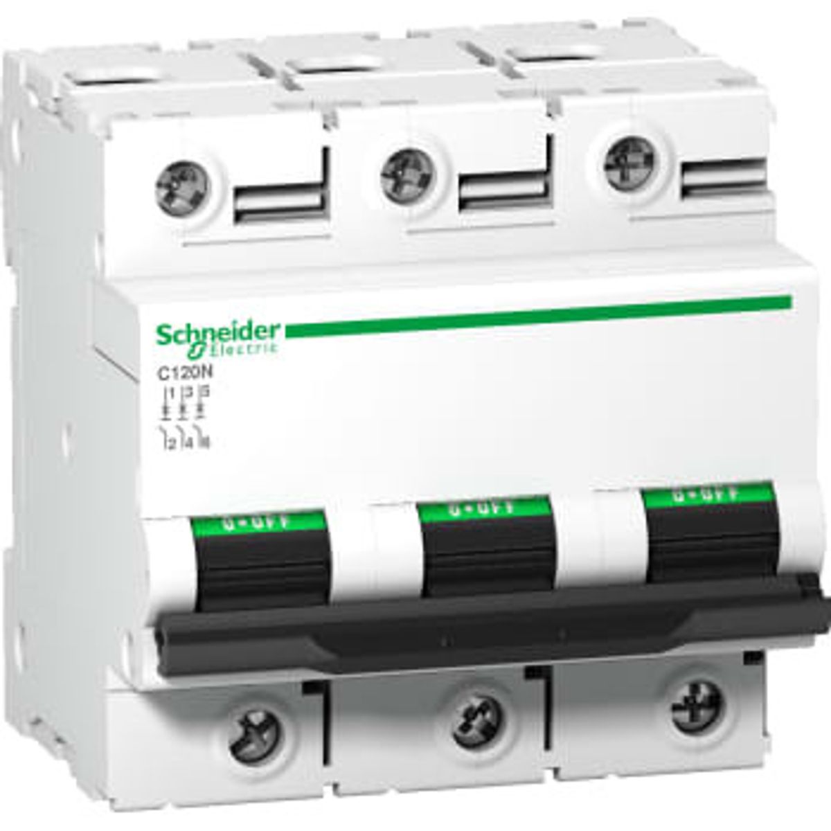 Schneider Electric Automatsikring c 3p 63a 10ka