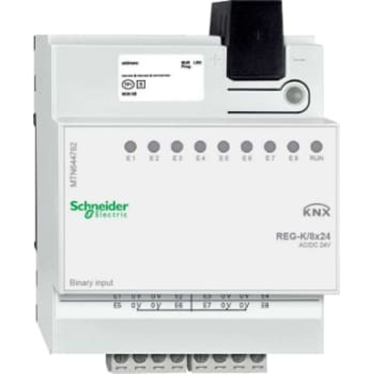 Schneider Electric Knx bin&aelig;r indgang din 8k 24v