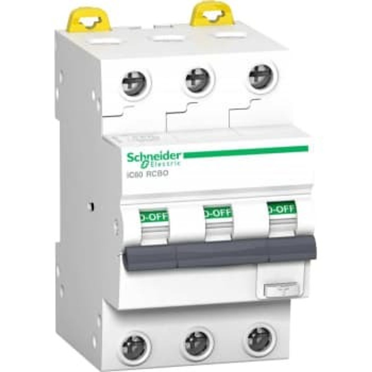 Schneider Electric Kombiafbryder HPFI, iC60, C, 3P, 10A, 30mA 6kA, klasse A