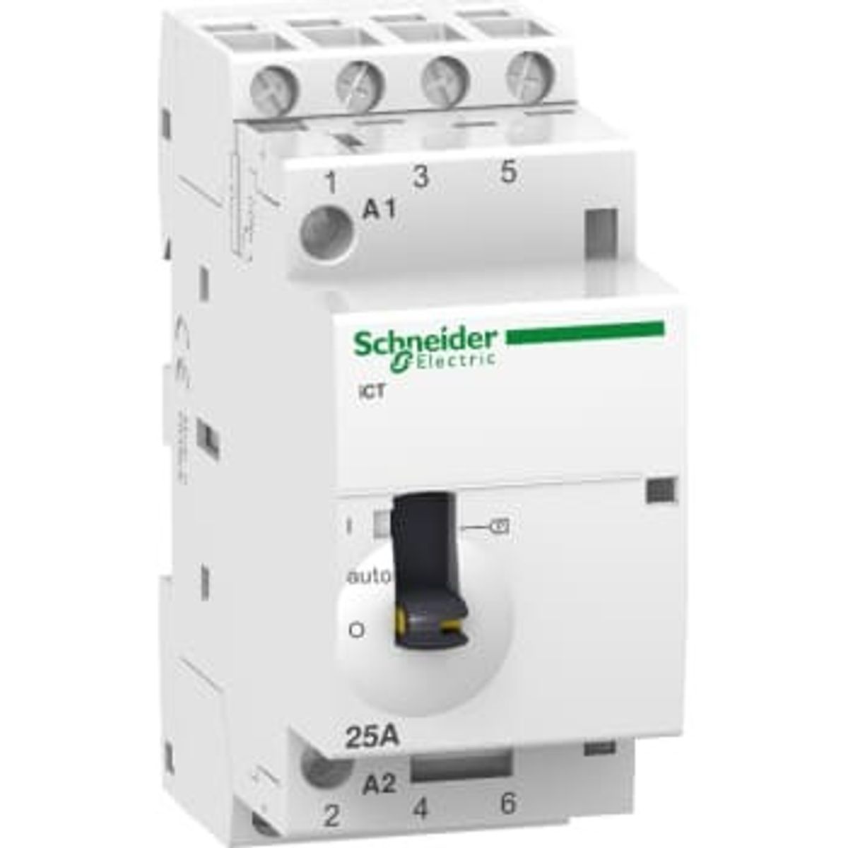 Schneider Electric Acti9 Modulkontaktor ICT 25A 4 Slutte 220-240Vac On/Off