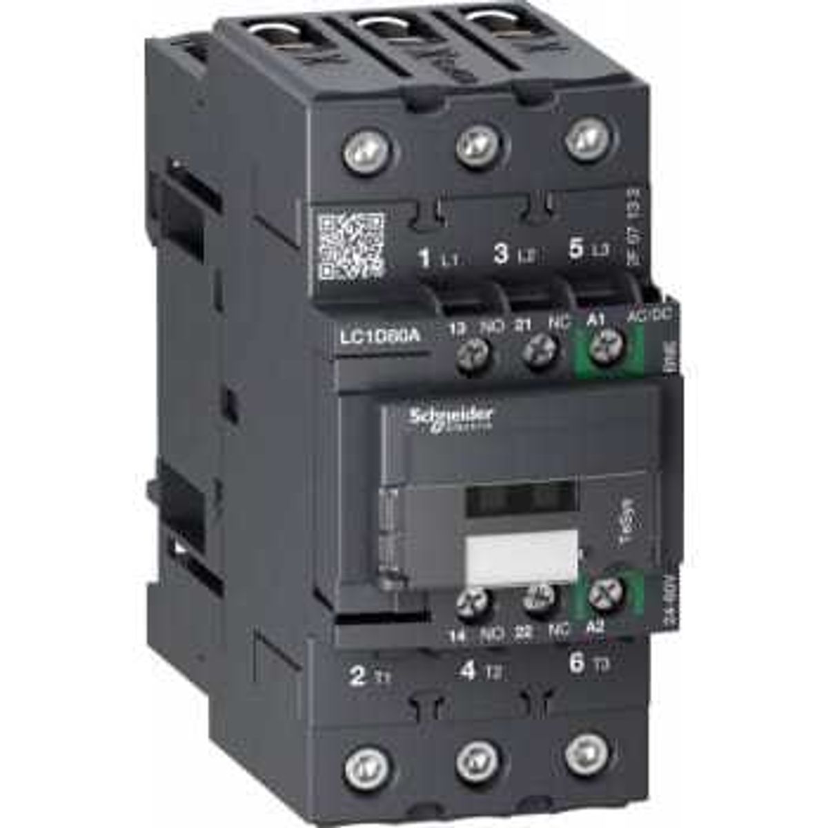 Schneider Electric Kontaktor Tesys D LC1D80A6BNE 80A 3P 24-60V AC/DC