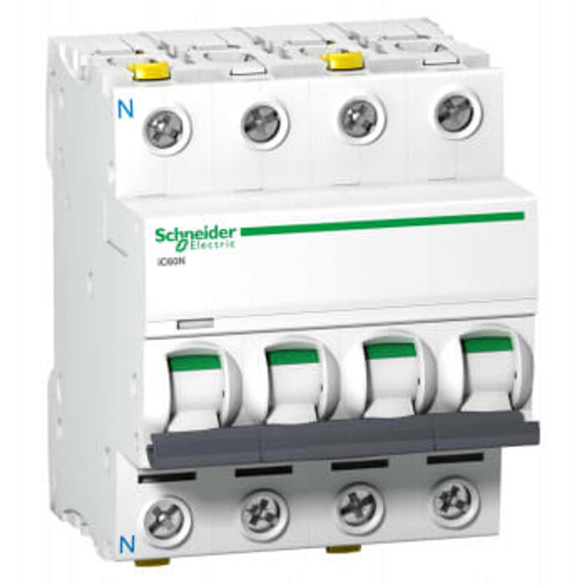 Schneider Electric automatsikring c 3p+n 13a 6ka