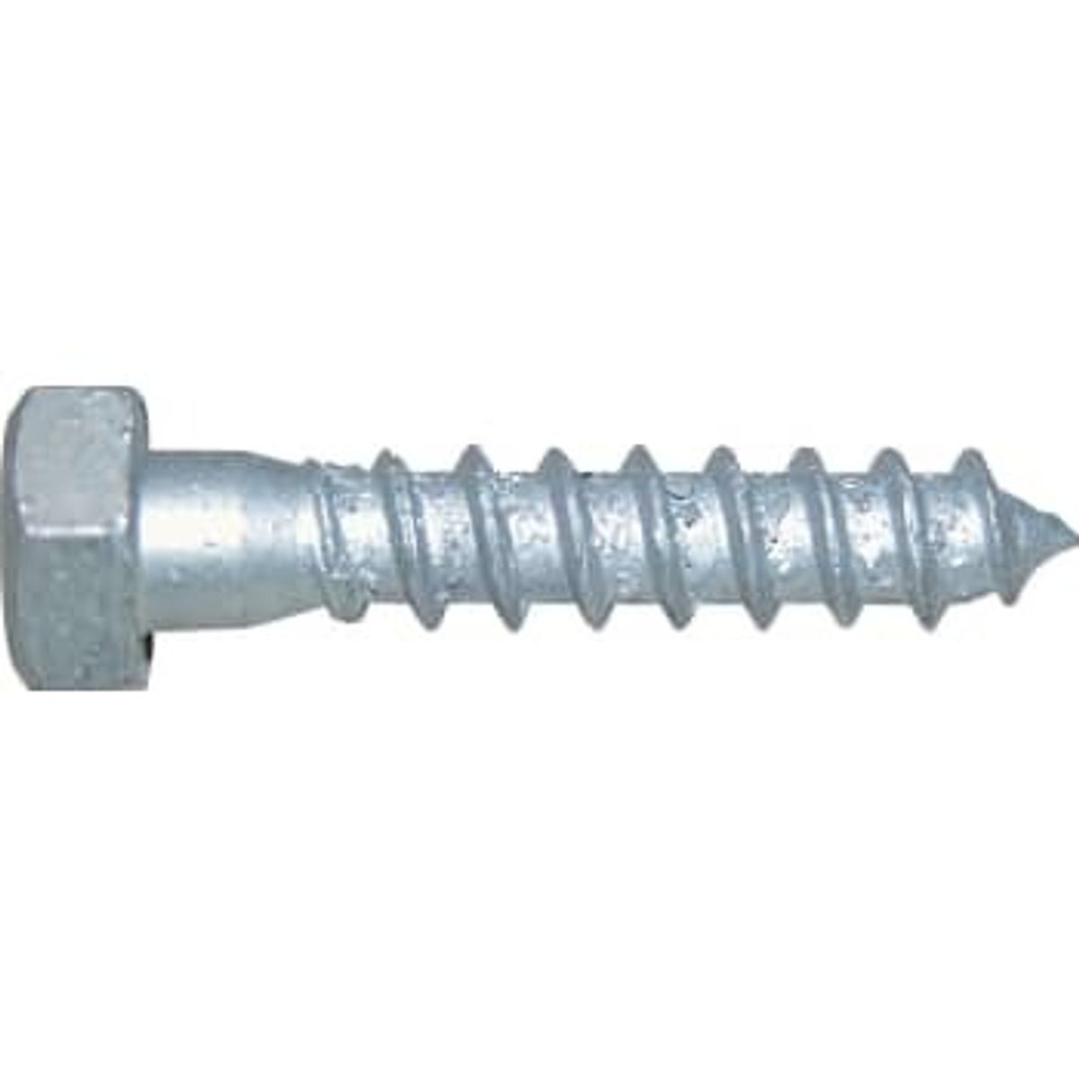 NKT Fasteners Fransk skrue, varmforzinket, Kv. 4.6 DIN 571, 6x80 mm, 100 stk.