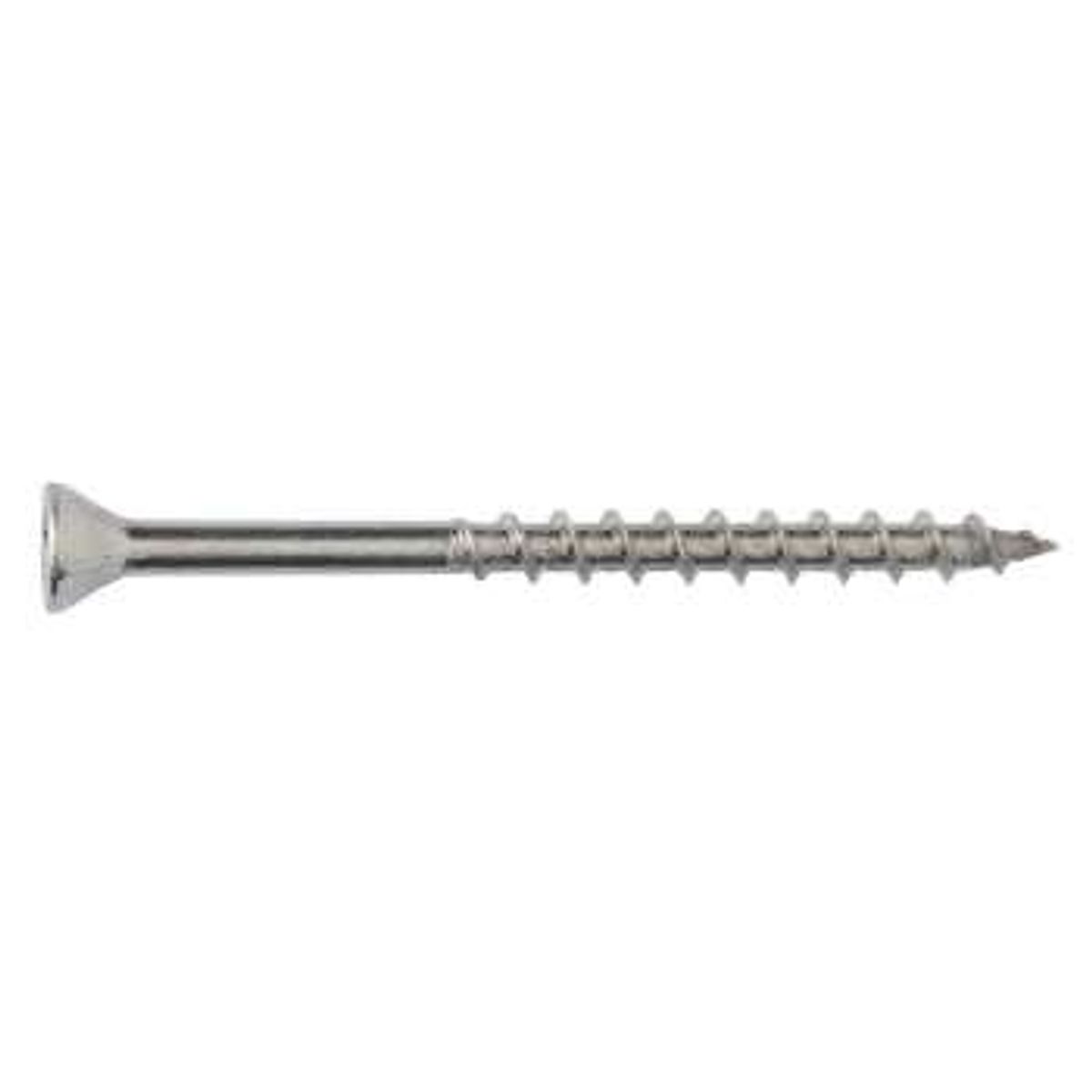 NKT Fasteners Terrasseskrue Kv. A4, UH, TX20, 4,8 x 75/50 mm, 200 stk.