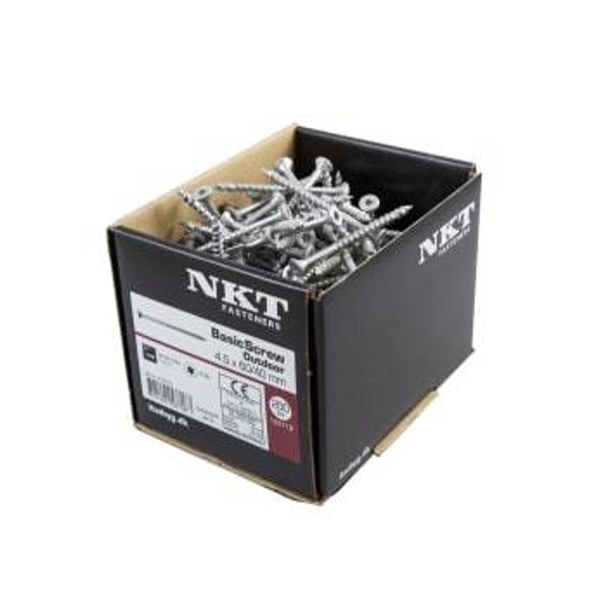 NKT Fasteners Skrue, Outdoor Ruspert 1000, UH, TX20, 4,0x40/27 mm, 500 stk.