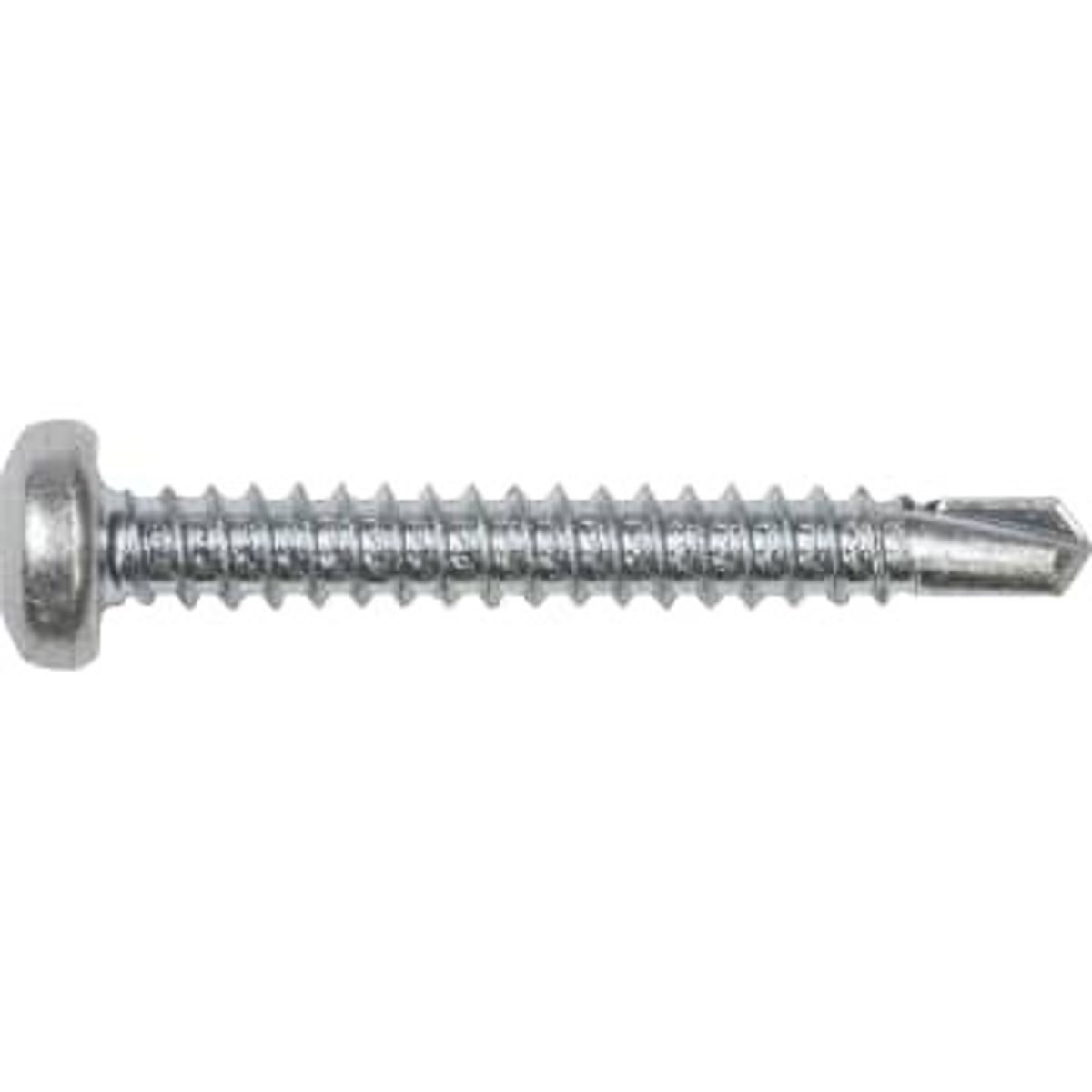 NKT Fasteners Pladeskrue elforzinket, PH, TX25, 4,8 x 25 mm