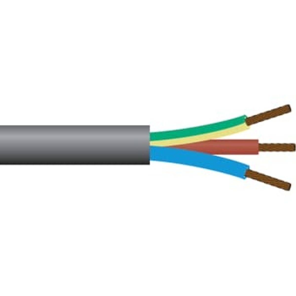 NKT Gummikabel gksoj 5g1,5 r50 (50 mtr)