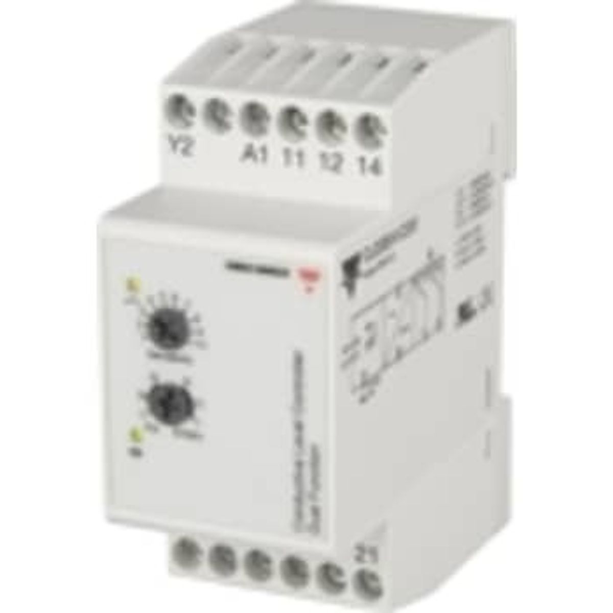 Carlo Gavazzi Niveau forstærkerrelæ 2-Niveau 230V AC CLD2EA1C230