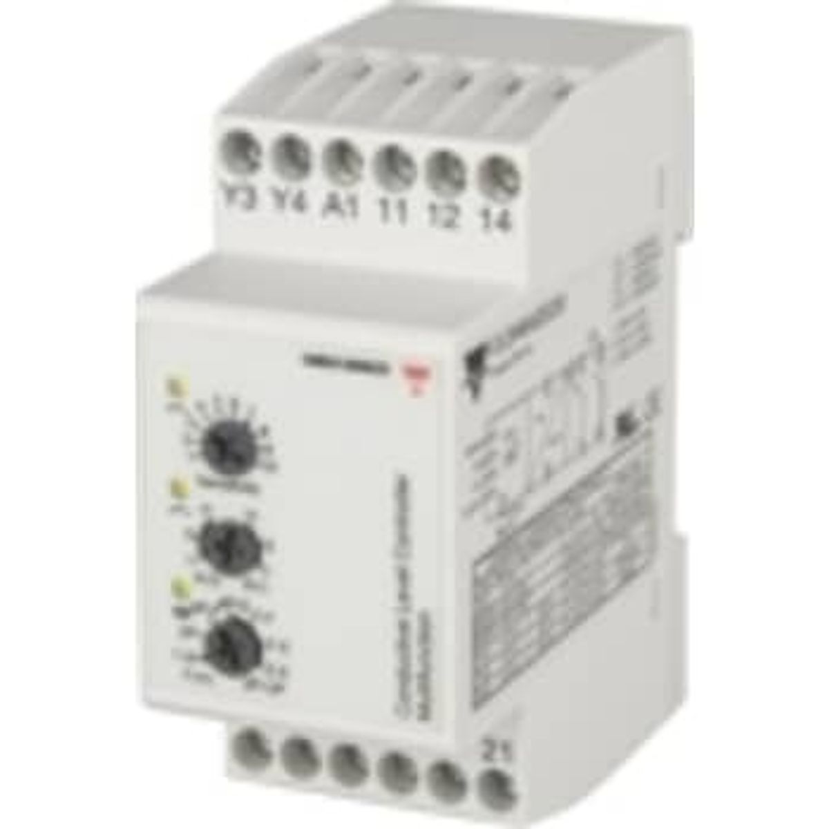 Carlo Gavazzi Niveau forstærkerrelæ 2..4-Niveau 230V AC/DC CLD4MA2D230