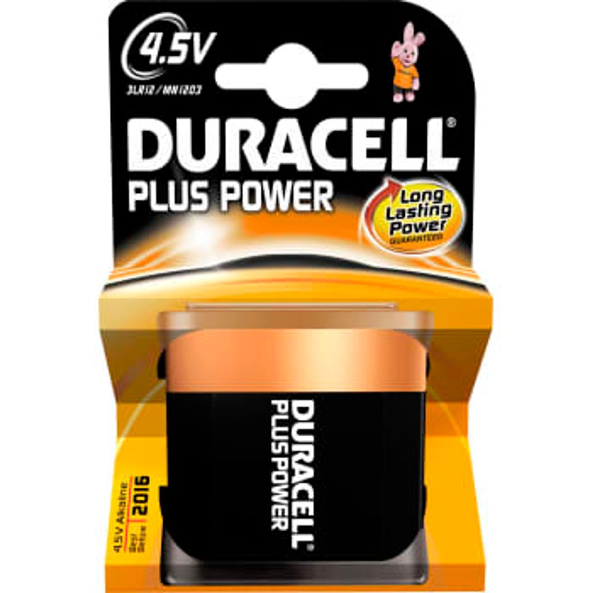 Duracell Batteri plus 4.5v 3lr12