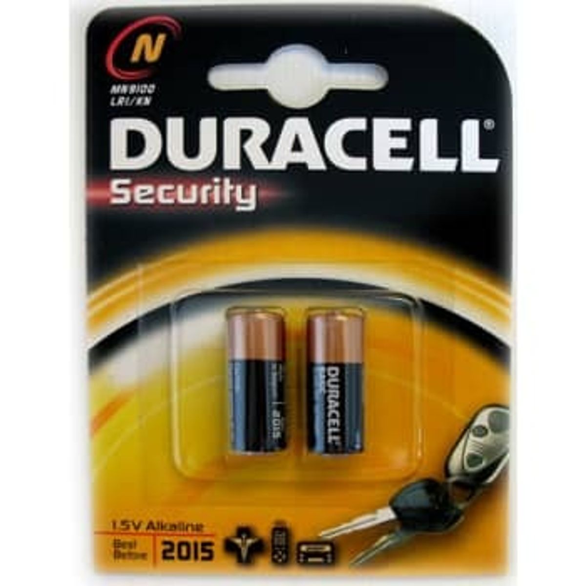 Duracell batteri, SECURITY MN9100, 2 stk.