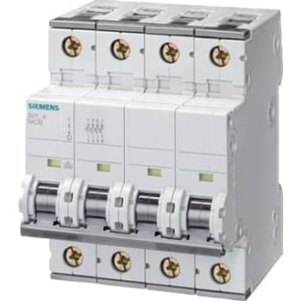 Siemens Automatsikring B 10A, 3P+N, 6kA, 5SY6610-6