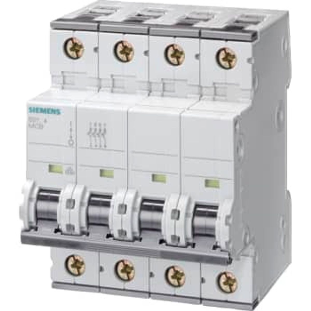 Siemens Automatsikring c 10a 3p+n 10ka