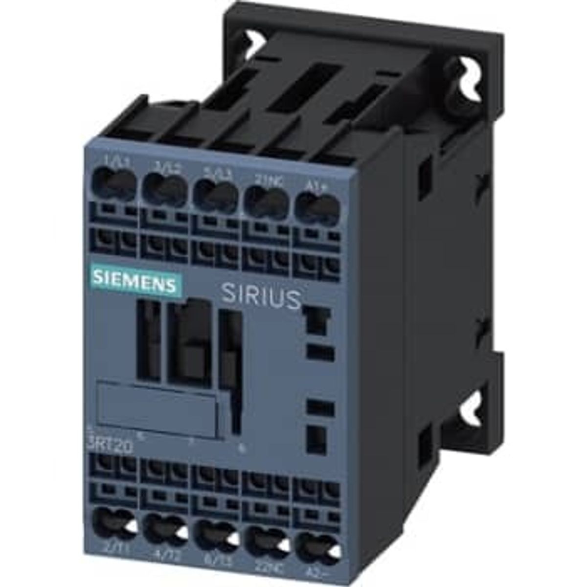 Siemens Kontaktor 3kW 3P+1NC 24V DC fjederklemme 3RT2015-2BB42