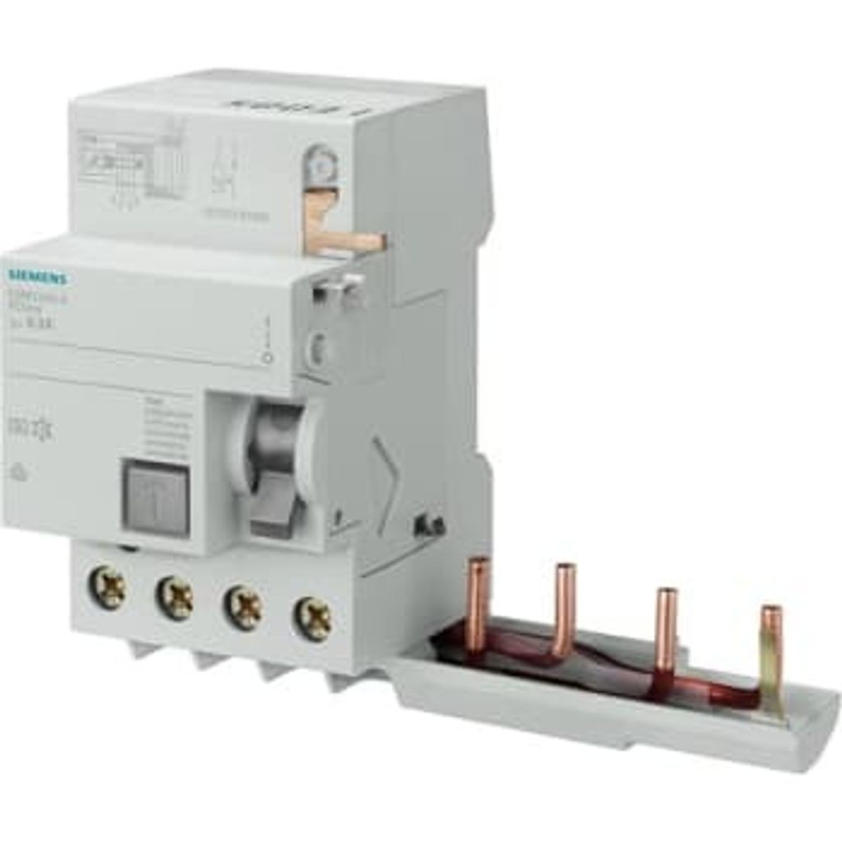 Siemens RC HPFI-blok til 5SY 40A, 4P, 30mA, korttidsforsinket, Type A