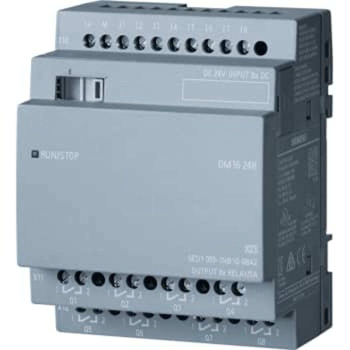 Siemens LOGO! DM16 24R Udvidelsesmodul PU/I/O 24l 8DI/8DO