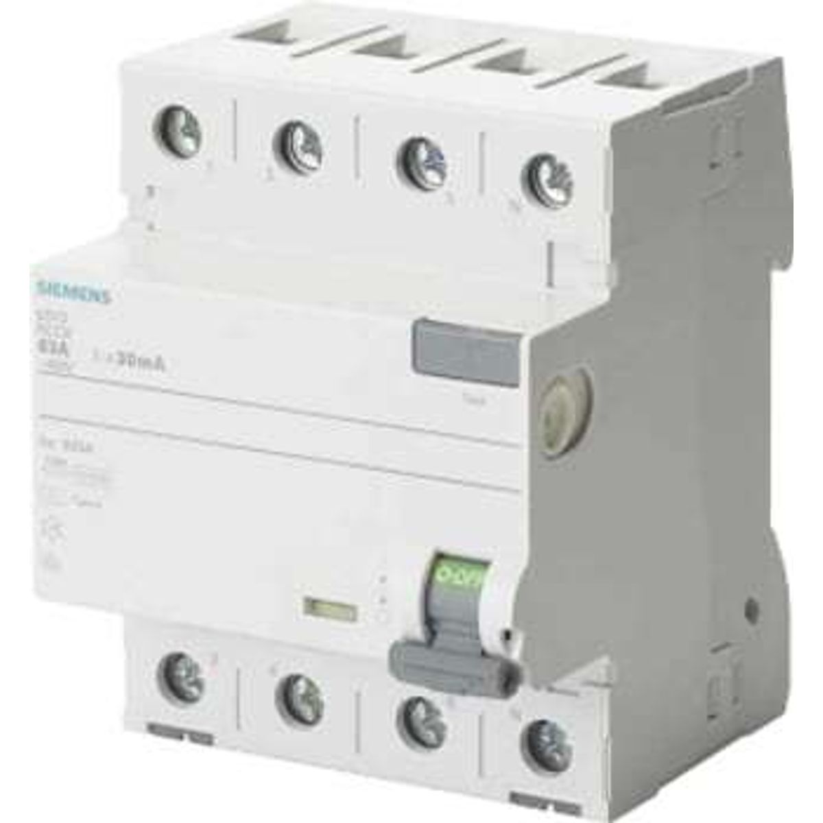 Siemens Fejlstrømsafbryder PFI 40A, 4P, 300mA, 5SV3644-6