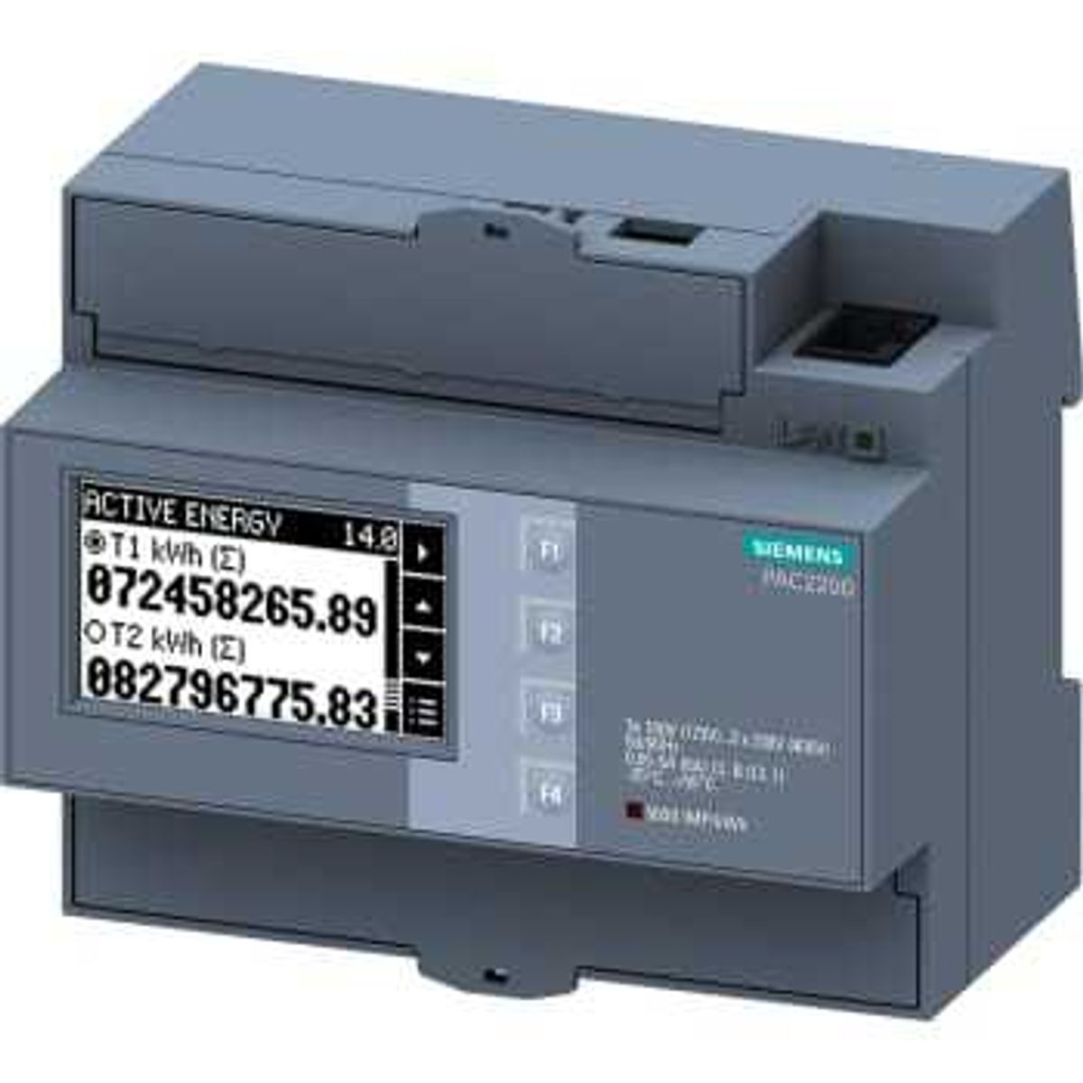 Siemens Sentron PAC2200, LCD, L-L:400V, L-N:230V, 5A, 7KM2200-2EA30-1EA1