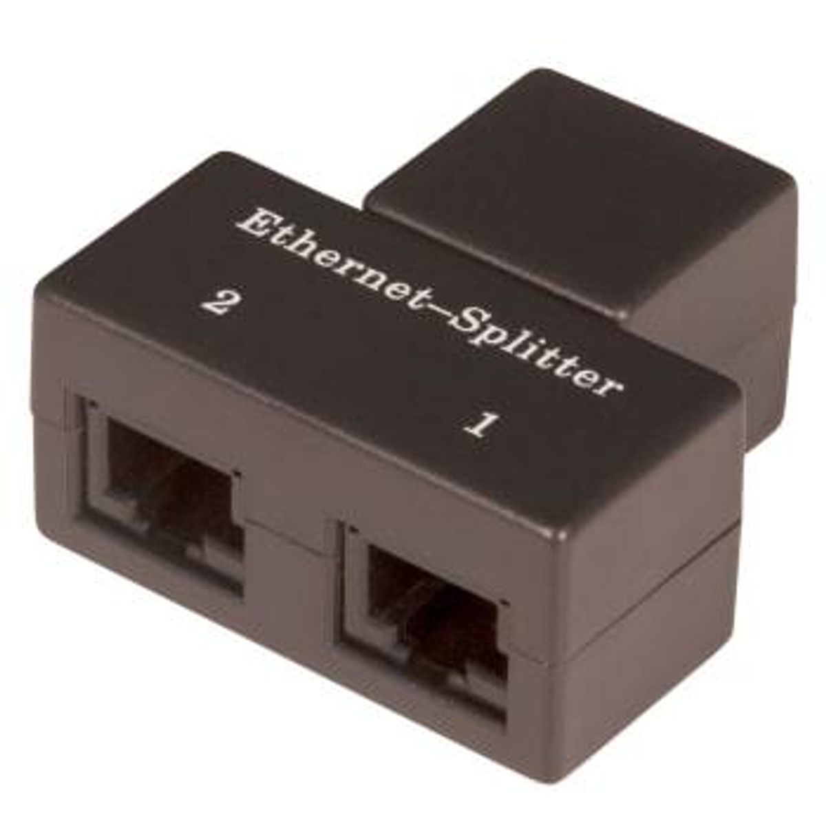 Lan-com Splitter ethernet 1 x RJ45 jack / 2 x RJ45 jack