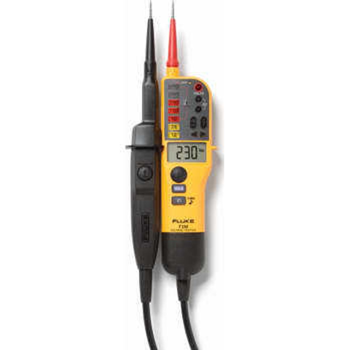 Fluke Spændings-/gennemgangstester T-130 med LCD-display