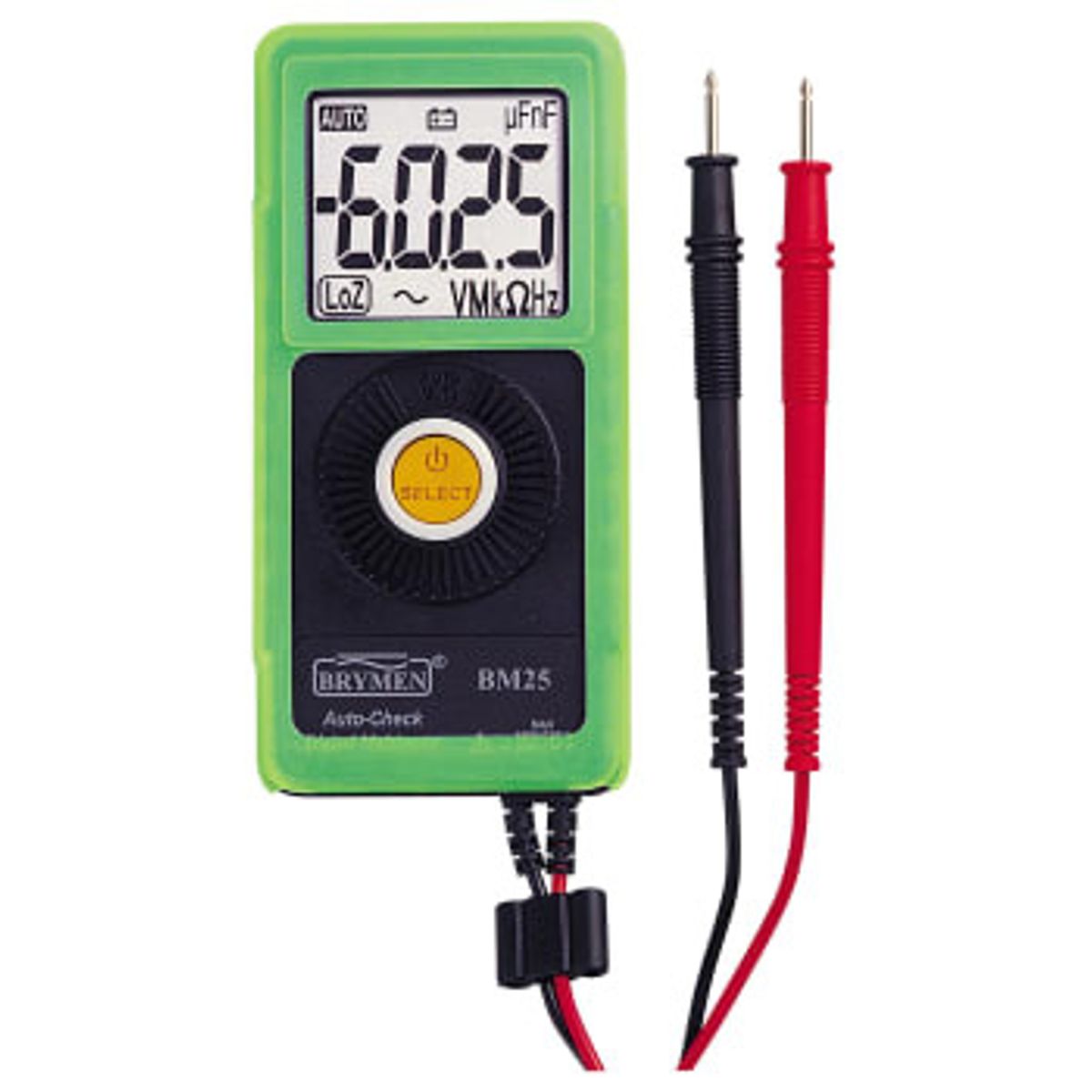 Lommemultimeter ELMA 25 med auto check