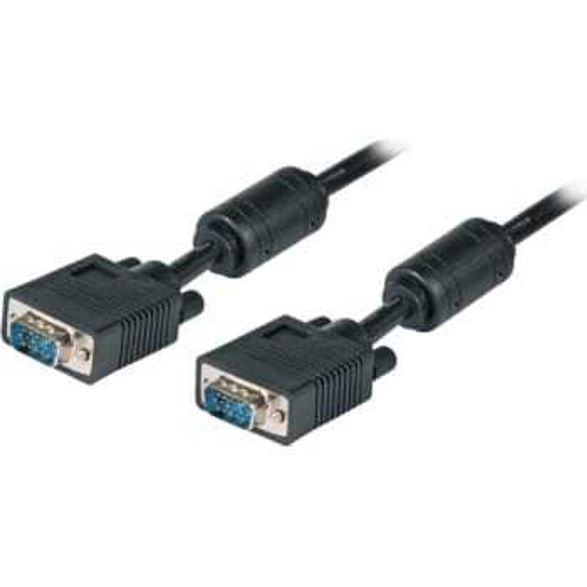 EFB VGA kabel 15M Han/Han 2 x HD Dsub15 m/m, sort