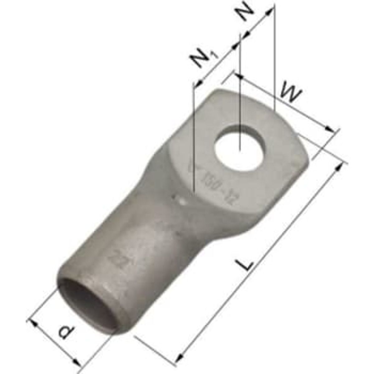 Elpress R&oslash;rkabelsko cu krf70-6 m6 (50 stk)