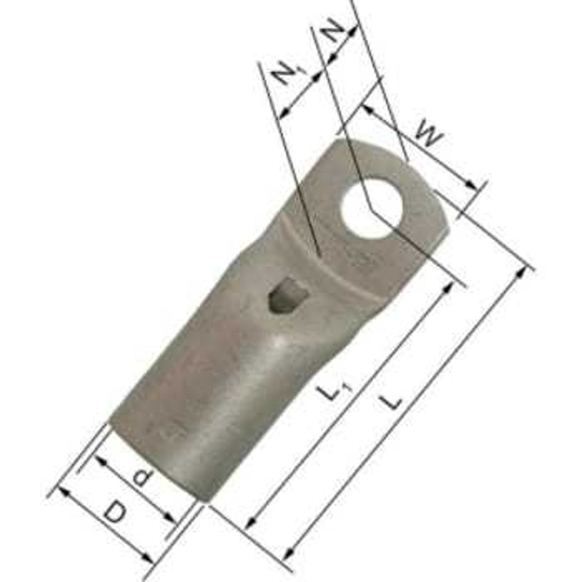 Elpress R&oslash;rkabelsko cu krfn120-8 m8 (25 stk)