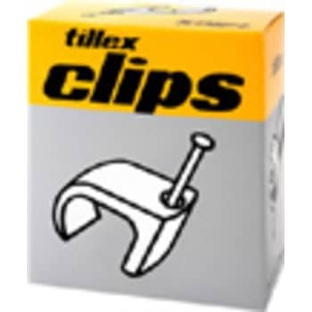 Tillex Clips 3x5/20mm-100 hvid (1000 stk)