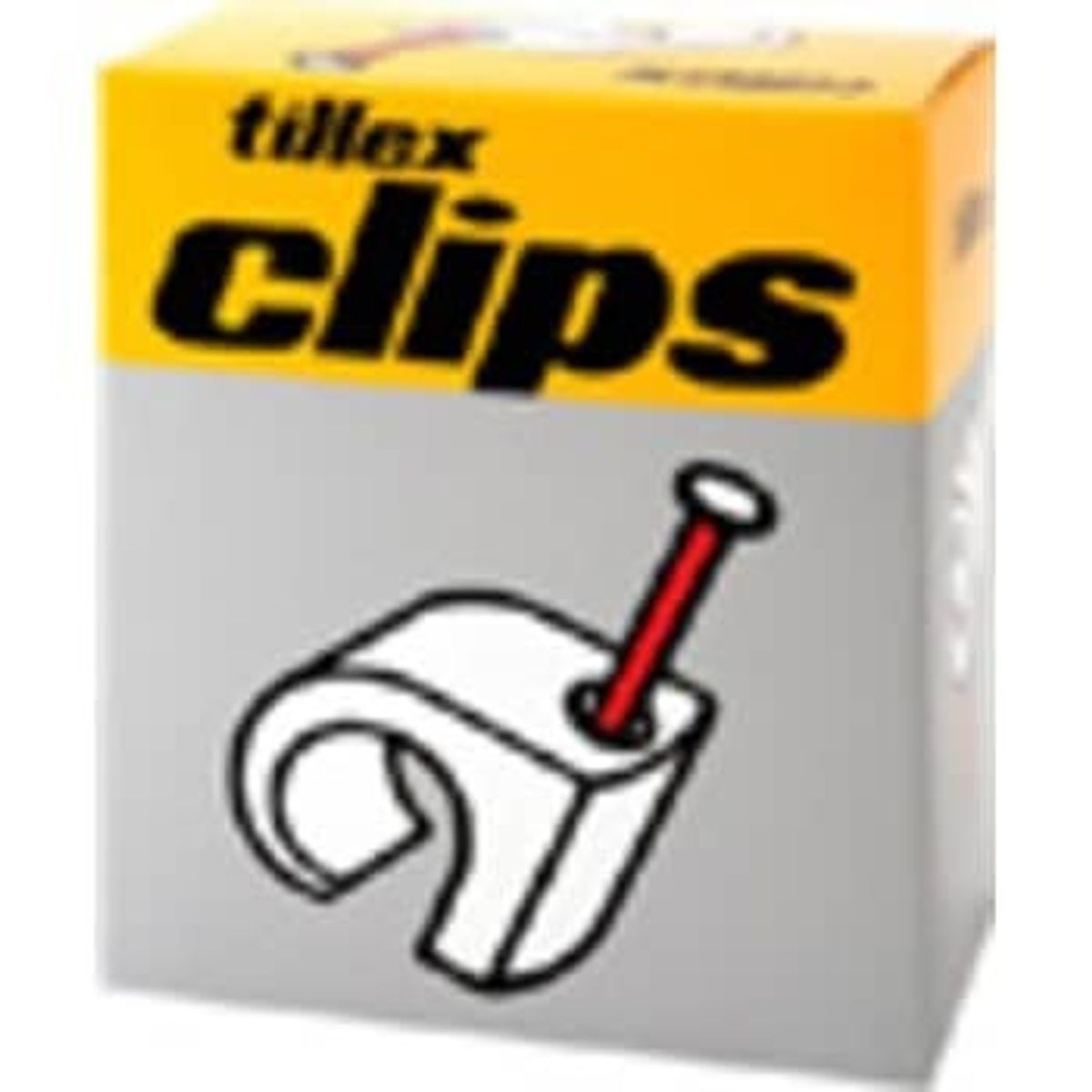 Tillex Clips 10-14/35mm-100 sort (1000 stk)