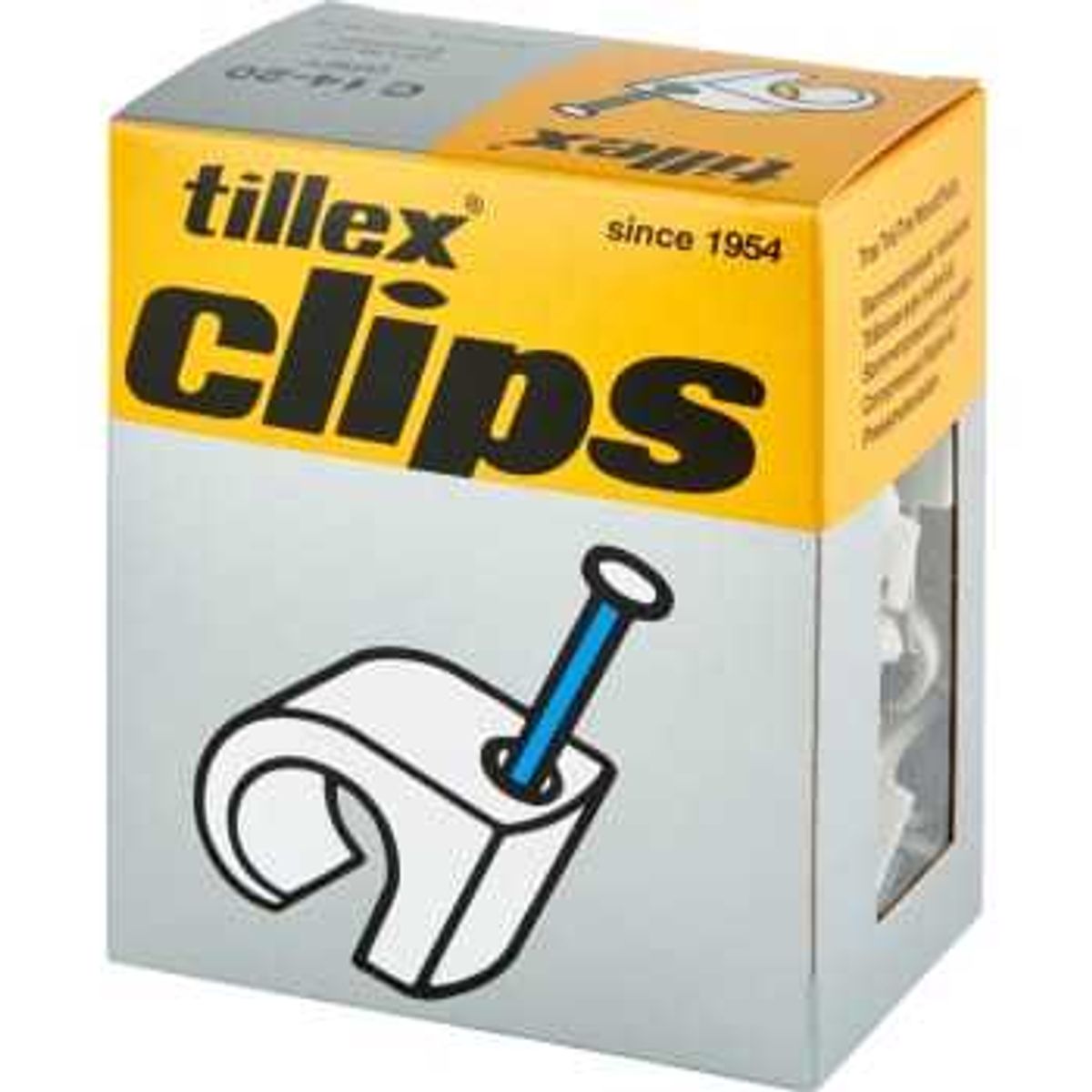 Tillex Clips 14-20/35mm-100 gr&aring; (100 stk)