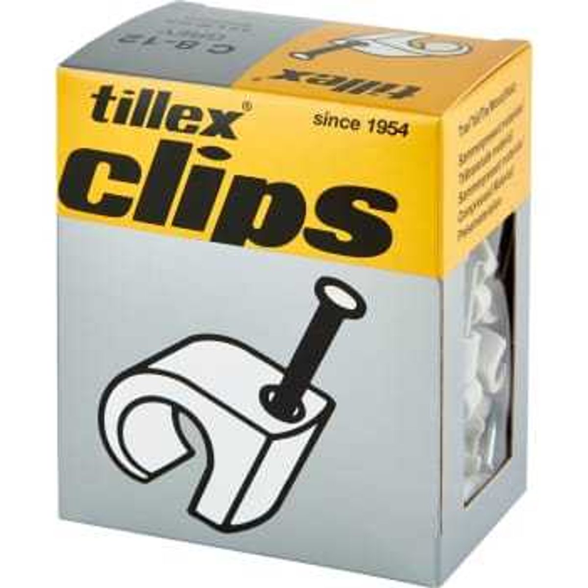 Tillex Clips 8-12/30mm-100 gr&aring; (100 stk)