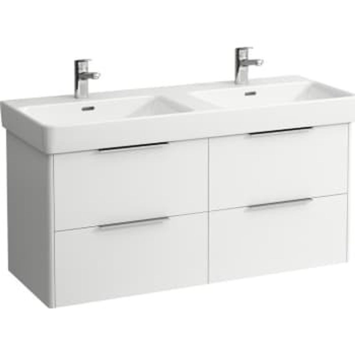 Laufen BASE u.skab 4 skuffer t/PRO s hv. 8.1496.8, hvid