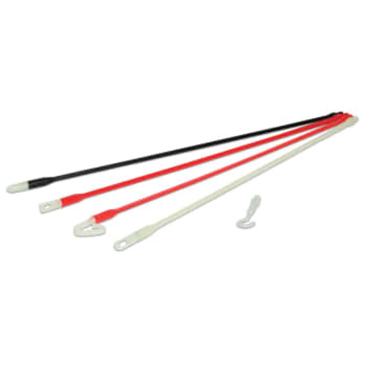 Super Rod SRPRS til korte træk, 5 stk. 33 cm plastik rods