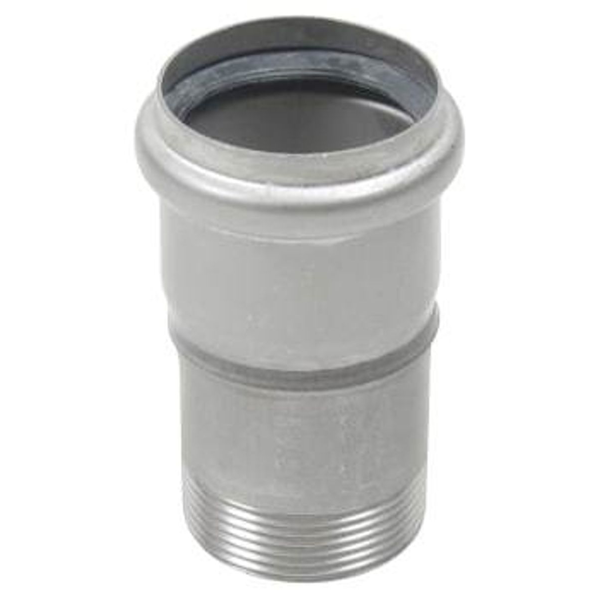 Blücher 50 mm x 1.1/2 Overgang nippel syrefast AISI316L Blücher