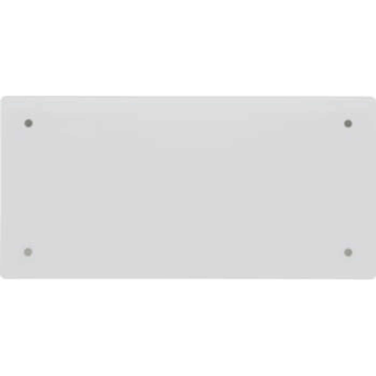 Adax Glas Varmepanel Clea H 06 KWT, 600W 400V med WiFi, hvid