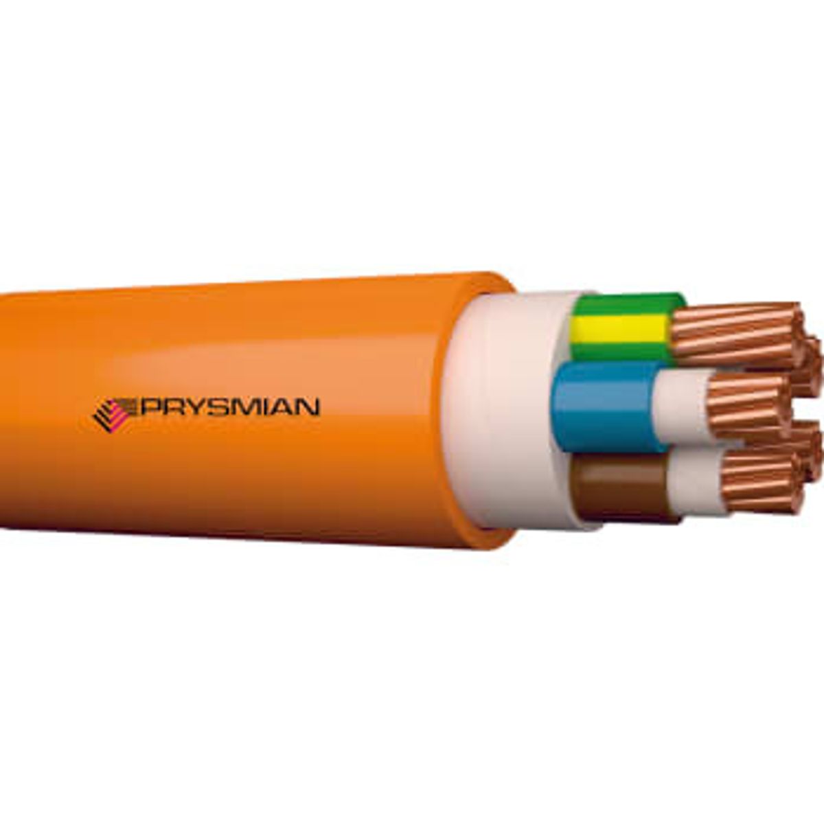 Prysmian Brandsikkerkabel 5g10 orange (500 mtr)