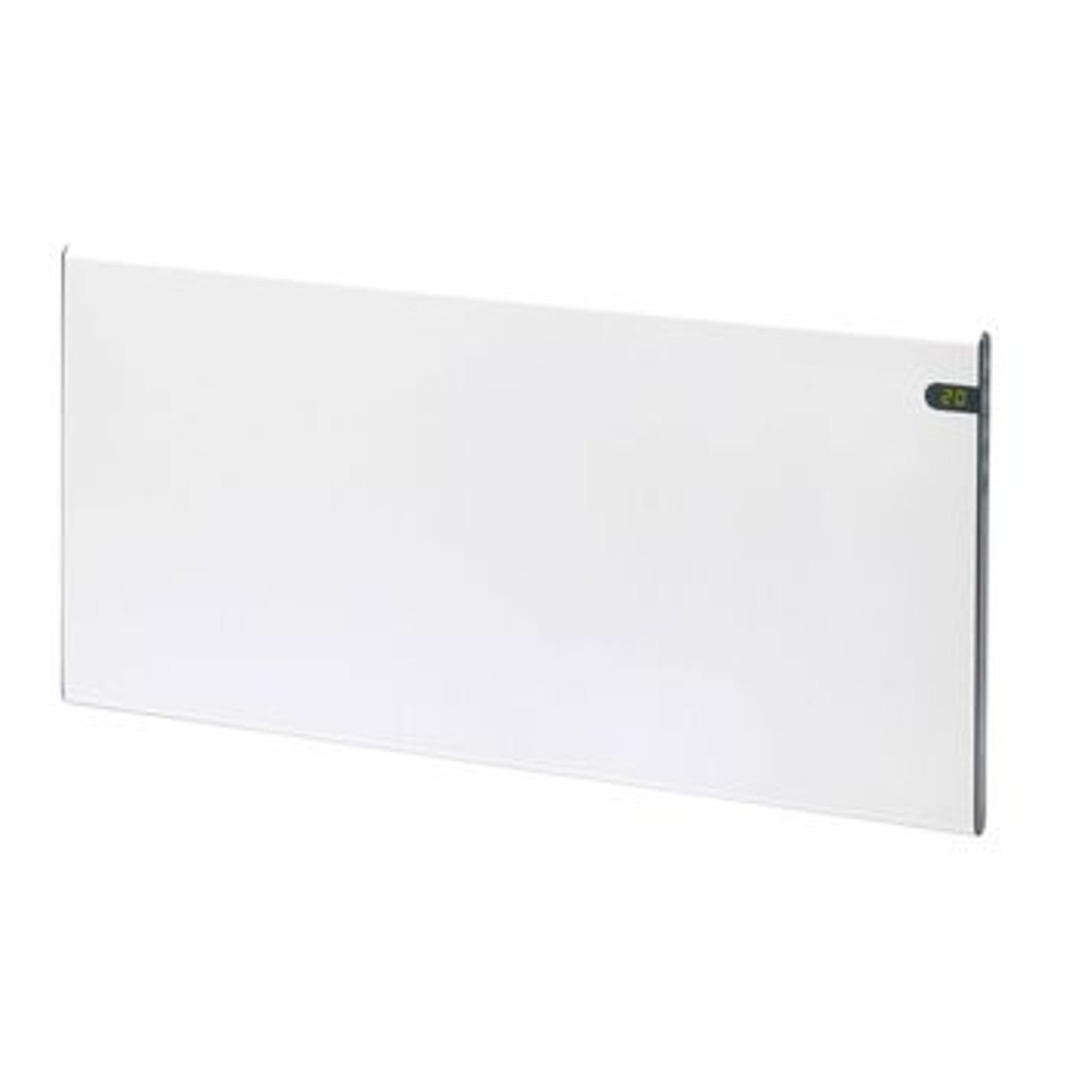 Glamox H30 Hvid 230V El-radiator 37x70,4cm med termostat 800W 12m2