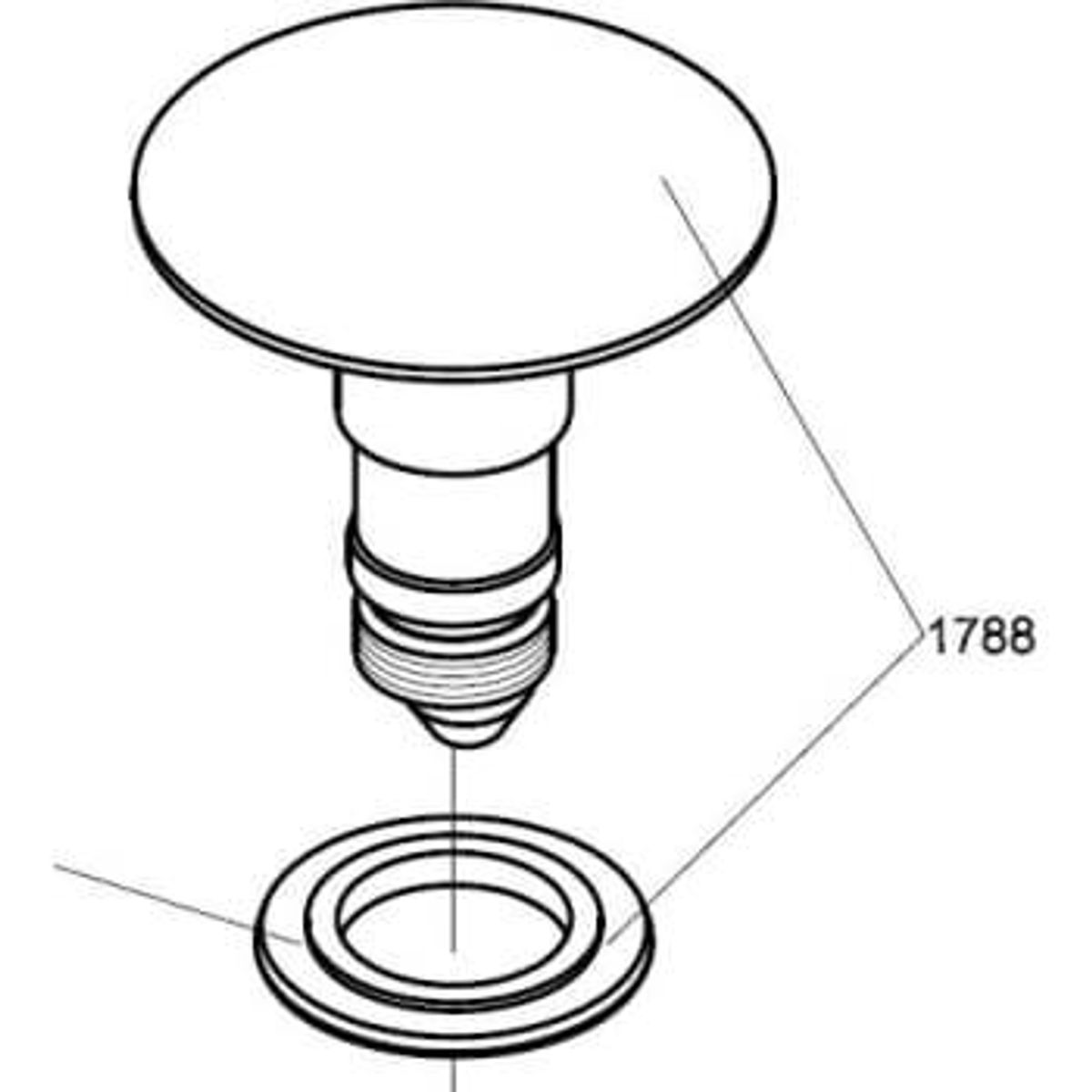 Vola vr1788-16 prop f/a62 krom