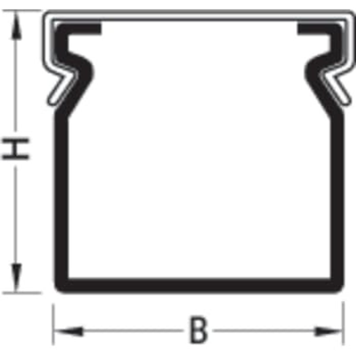 Tehalit Ledningskanal ba6 40060 (2 mtr)