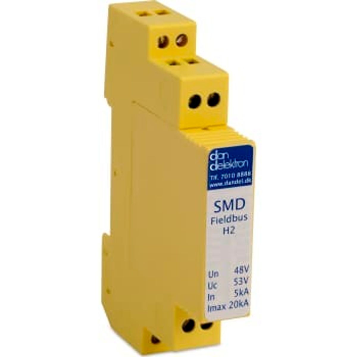 Dan Delektron Transientbeskyttelse SMD Fieldbus-H2 1Par f/din-skinne