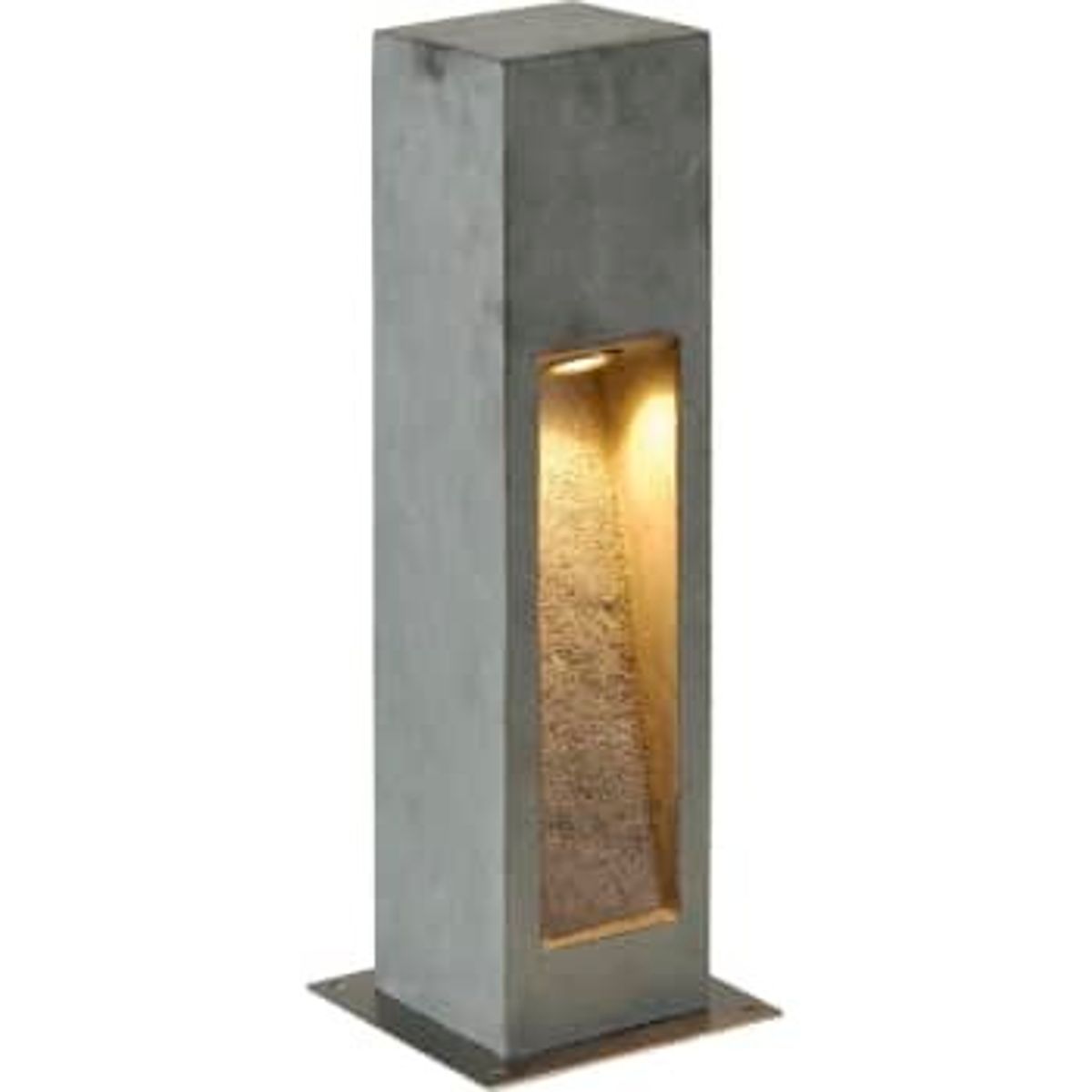 SLV ARROK STONE LED 50 Pullert 50 cm sten-grå 6W COB LED IP44