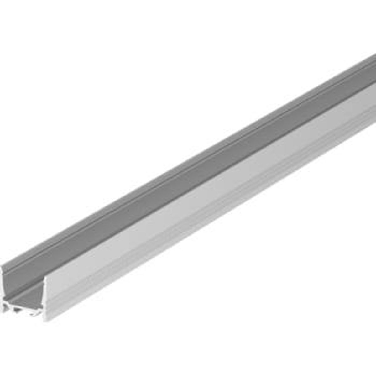 SLV GRAZIA 20 LED påbygningsprofil, standard, rillet, 3m, alu